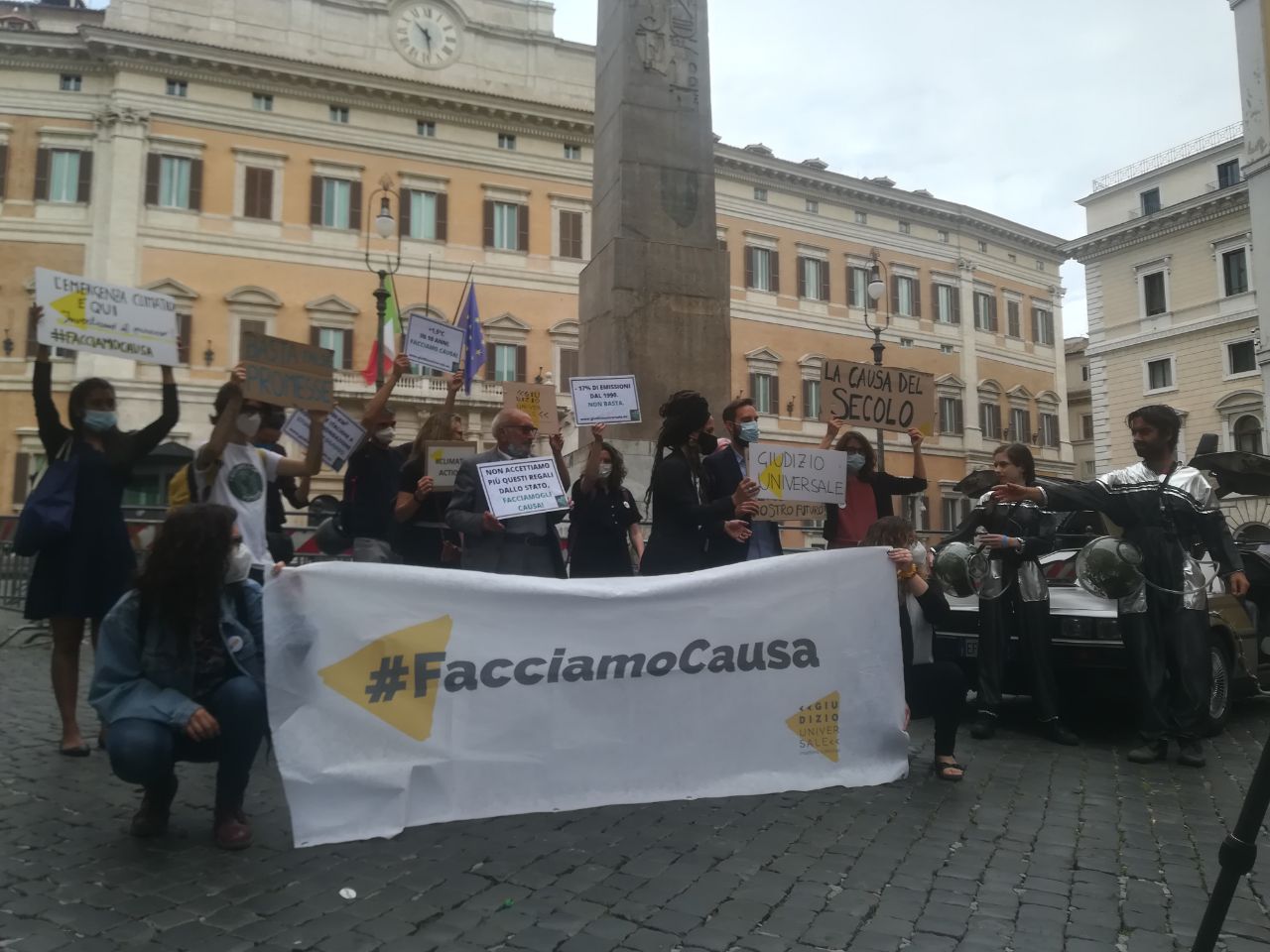 flash mob Facciamo Causa