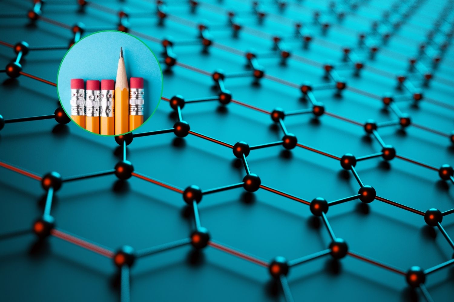 Grafeno: Este es cómo y por qué este material obtenido de un lápiz revolucionará la transición de energía
