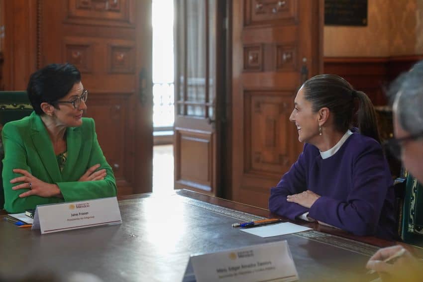 President Sheinbaum and Citigroup CEO meet at National Palace