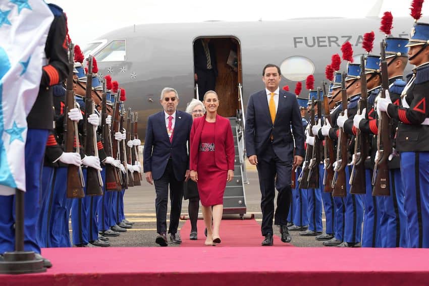 Sheinbaum at CELAC in Tegucigalpa, Honduras