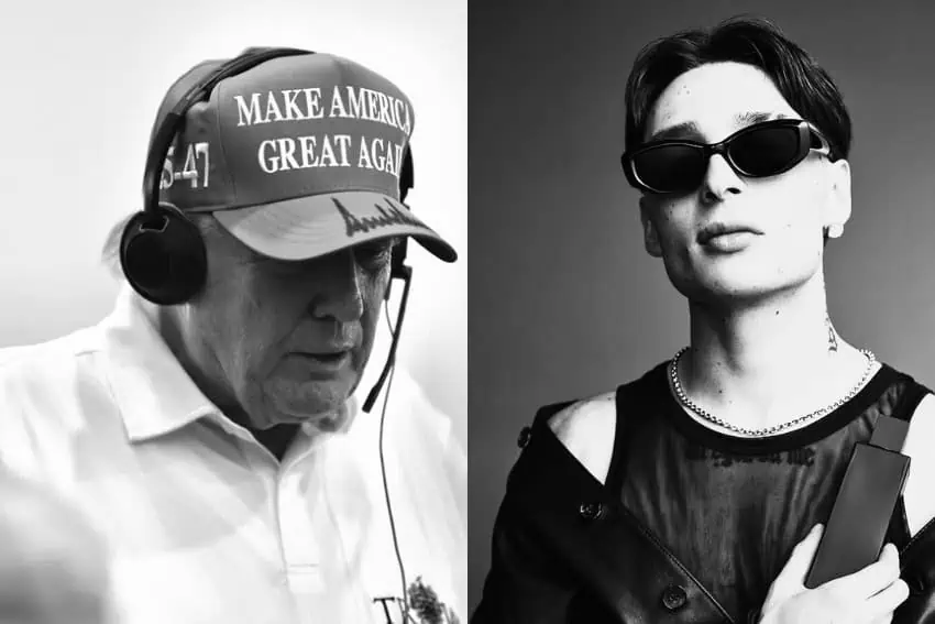 trump and singer