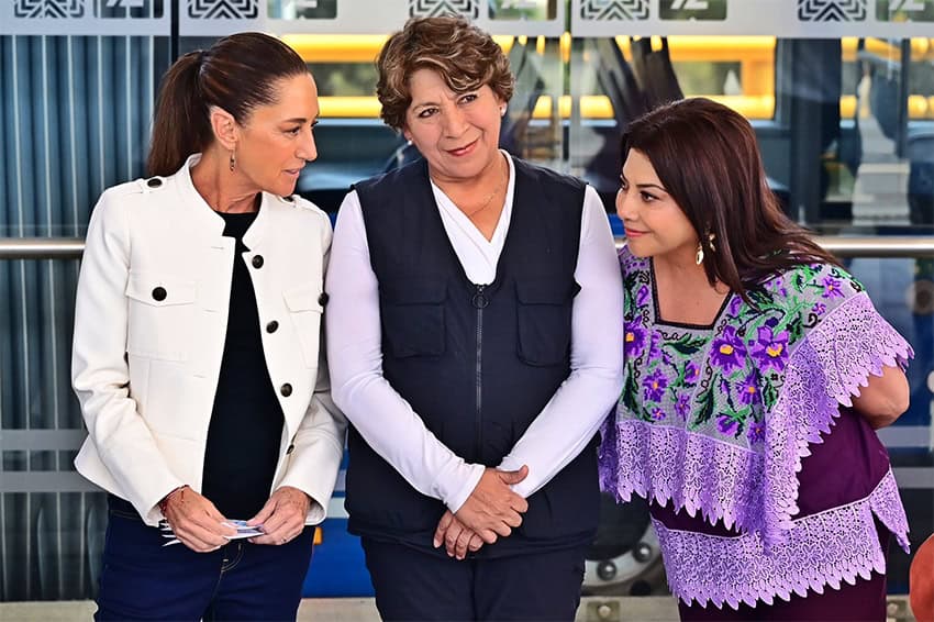 Tres políticas mexicanas se unen