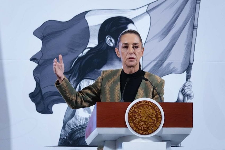 Sheinbaum en la disputa del agua de los Estados Unidos-México