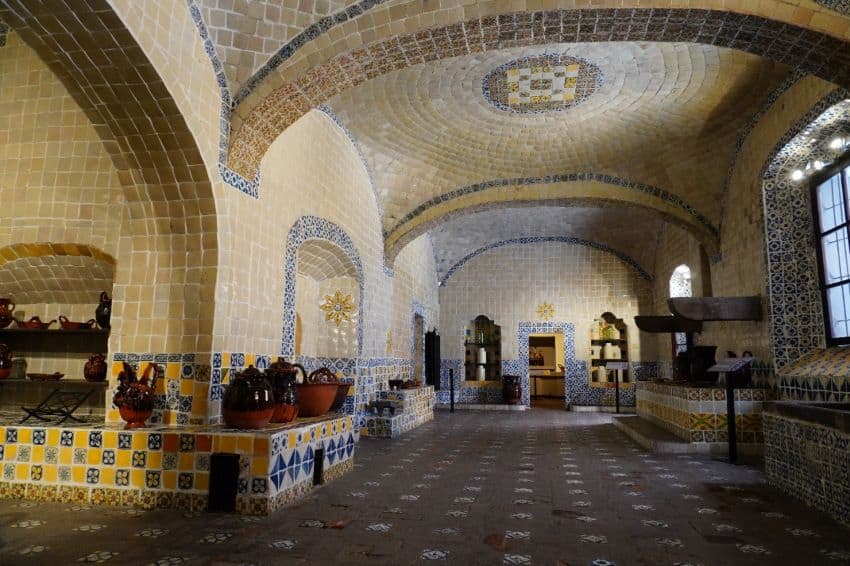 Cocina del ex convento de Santa Rosa en Puebla
