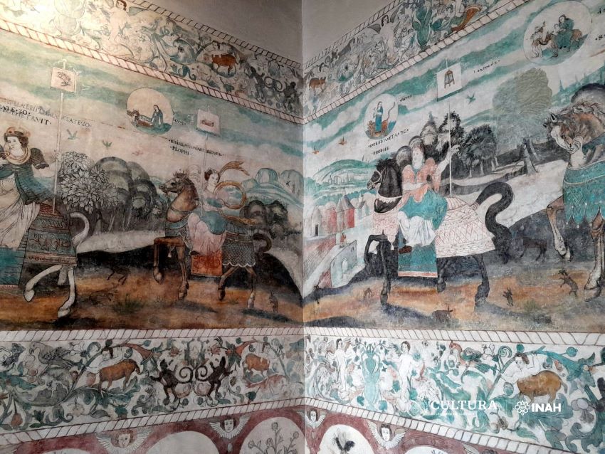 Mural en Casa del Dean Puebla