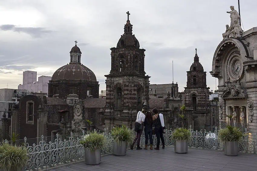Terraza en el Museo del Estanquillo, Ciudad de México