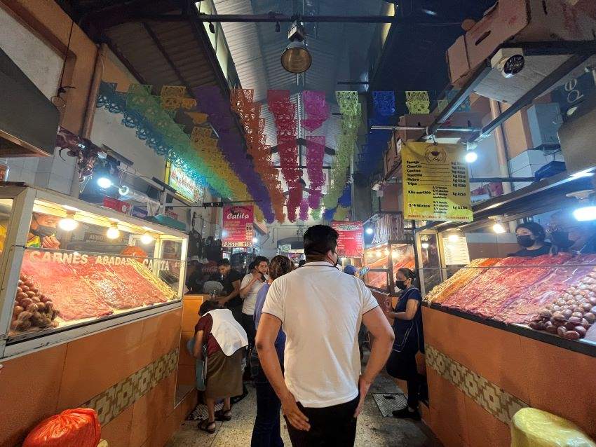 Pasillo de Humo en la ciudad de Oaxaca