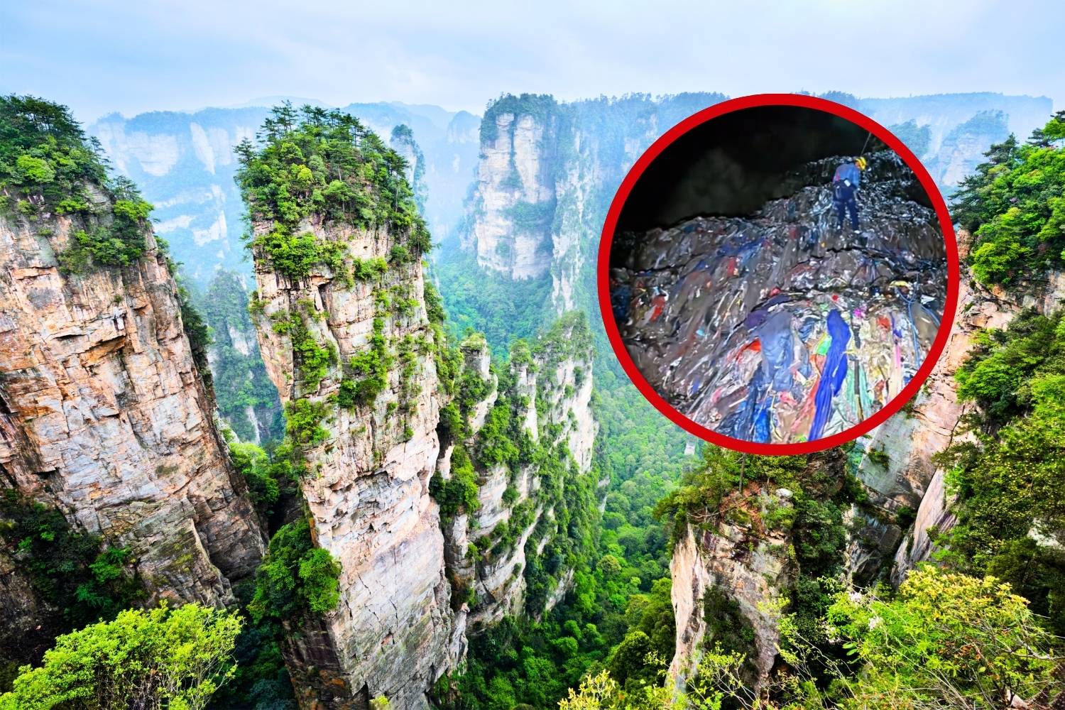 raccolte rifiuti montagne avatar