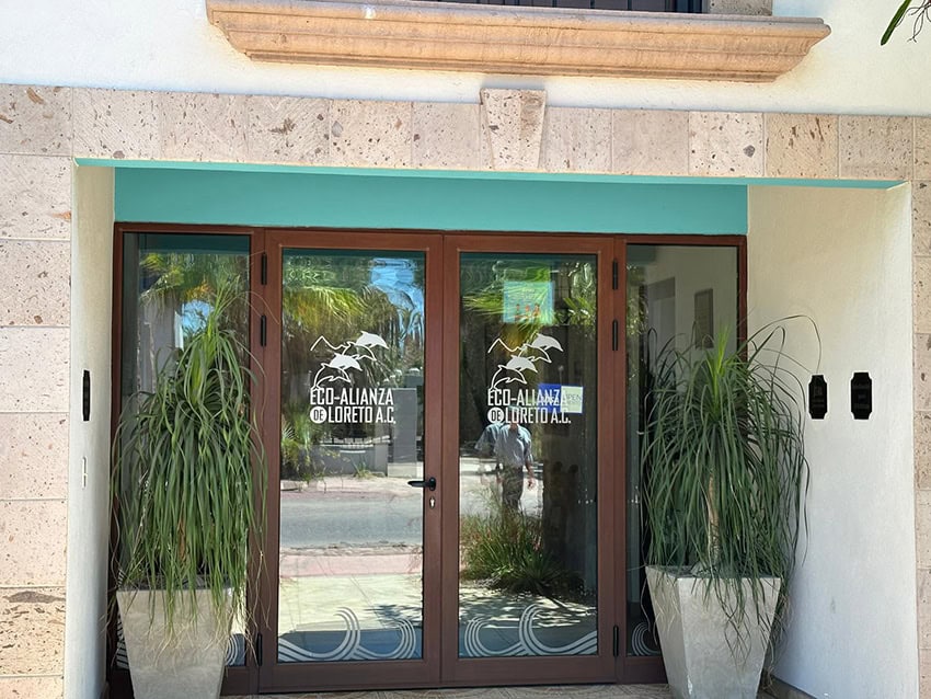 La sede de Eco-Alianza en Loreto, BCS
