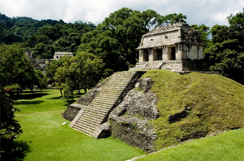 Templo Maya en Palenque