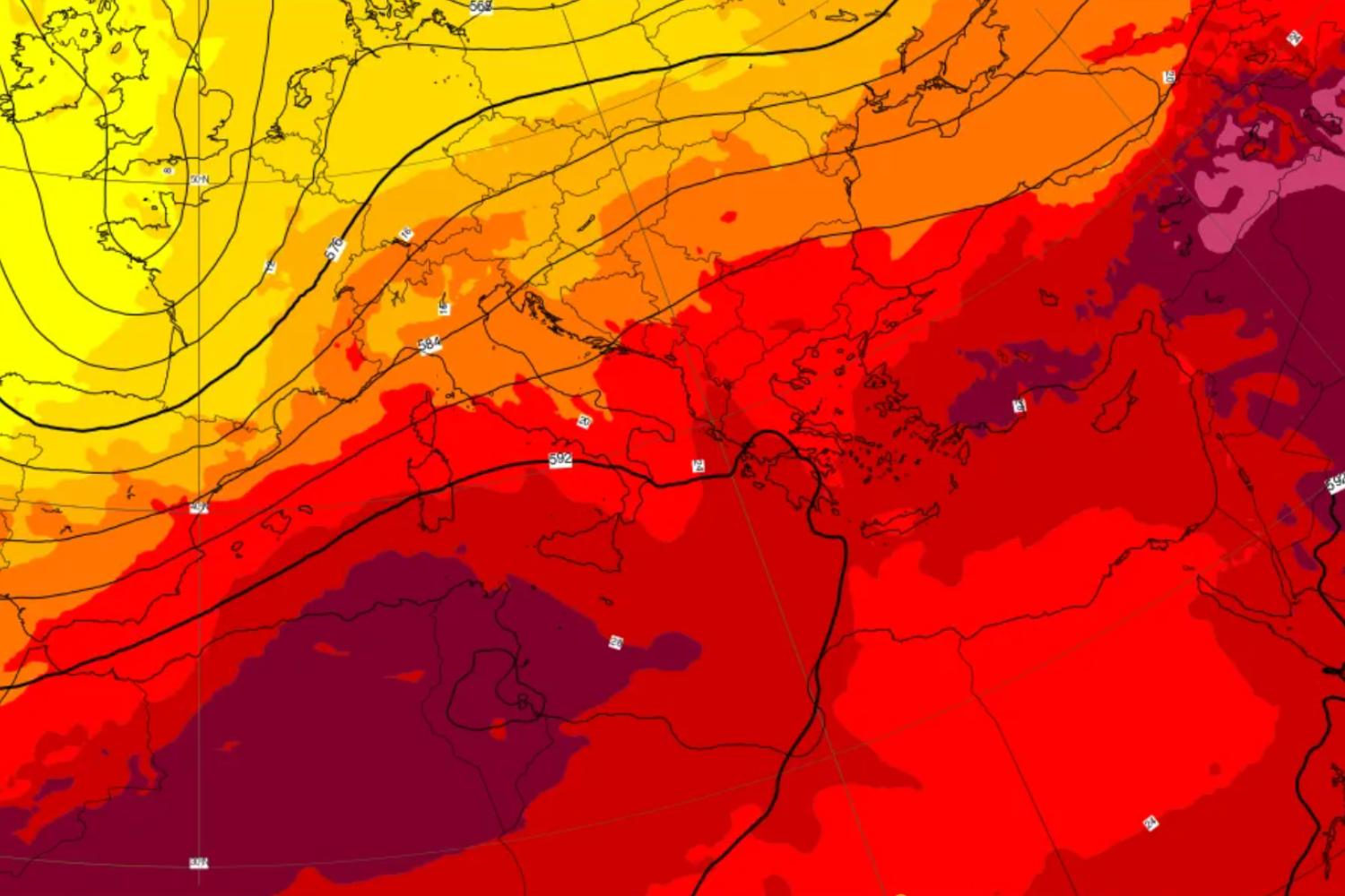 caldo record sud 2025