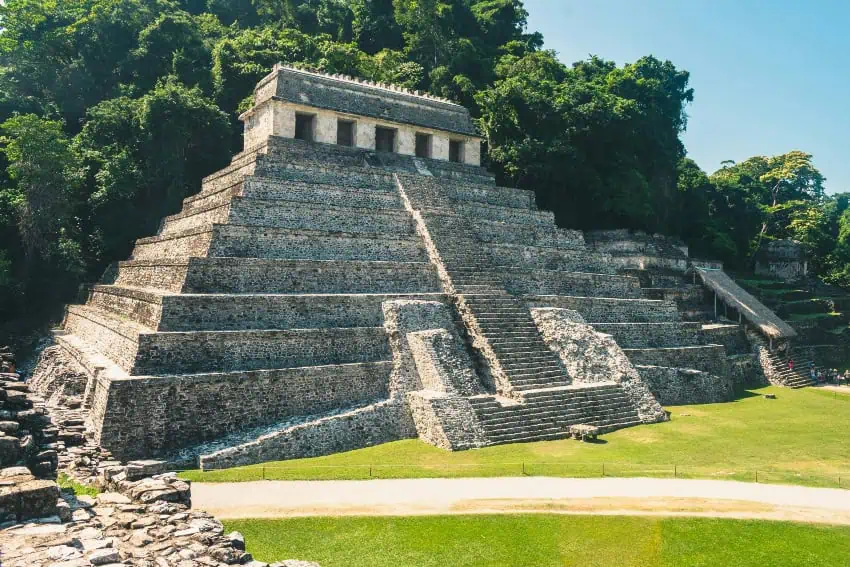 Pirámide en Palenque