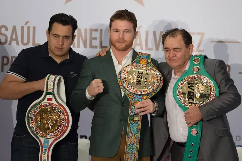 Canelo Alvarez Boxers mexicanos