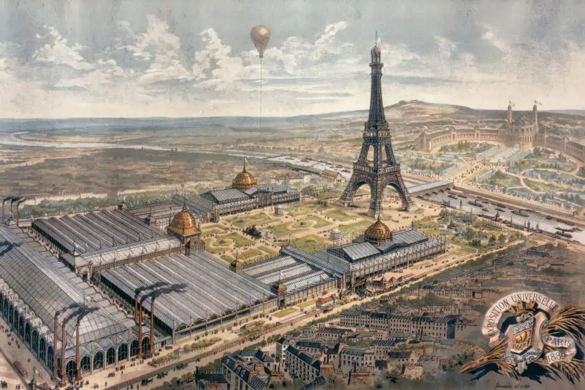 The World Fair in Paris in 1889