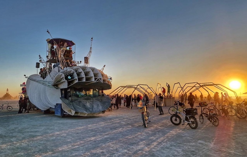 Axolotl burning man