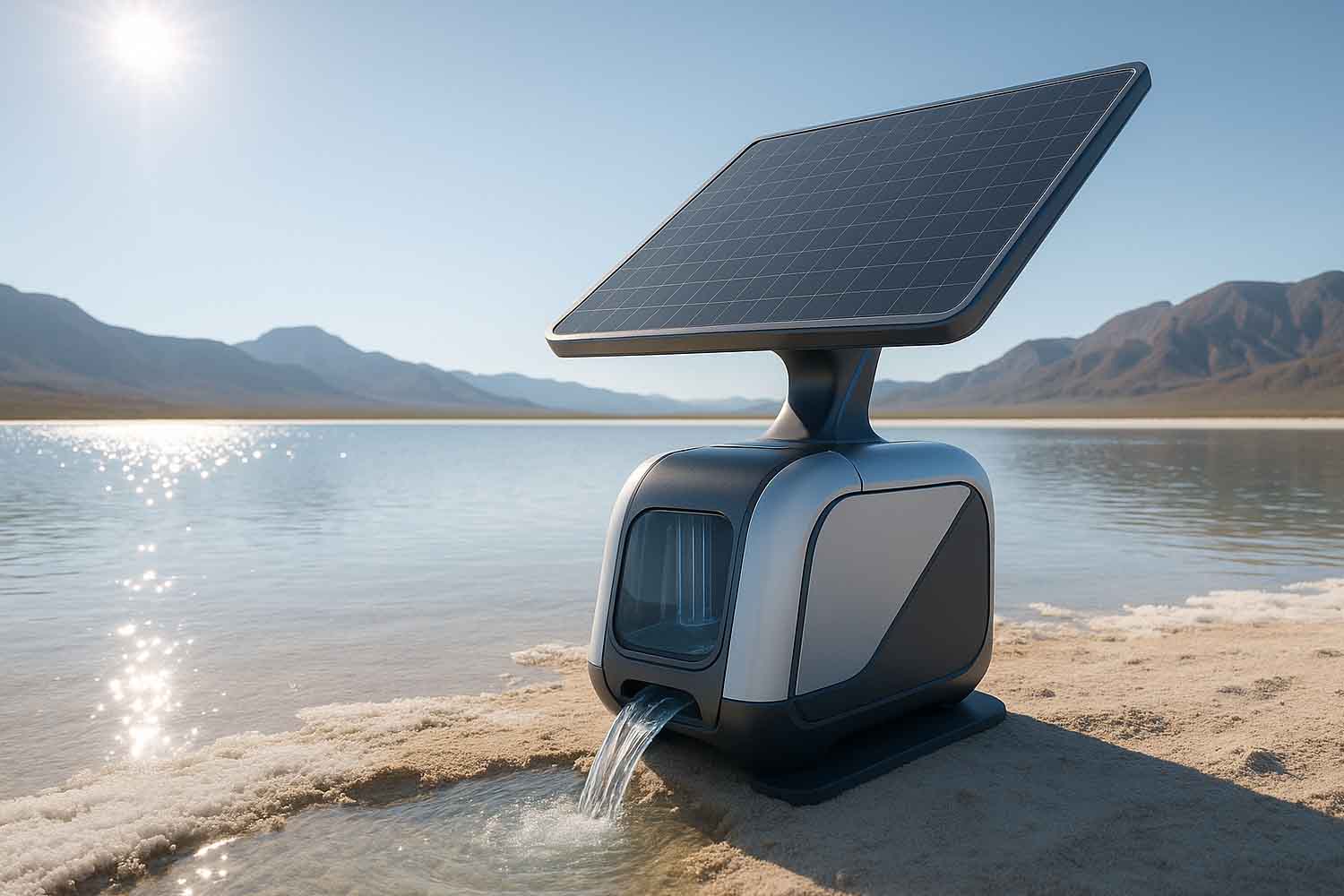 evaporatore per litio e acqua potabile