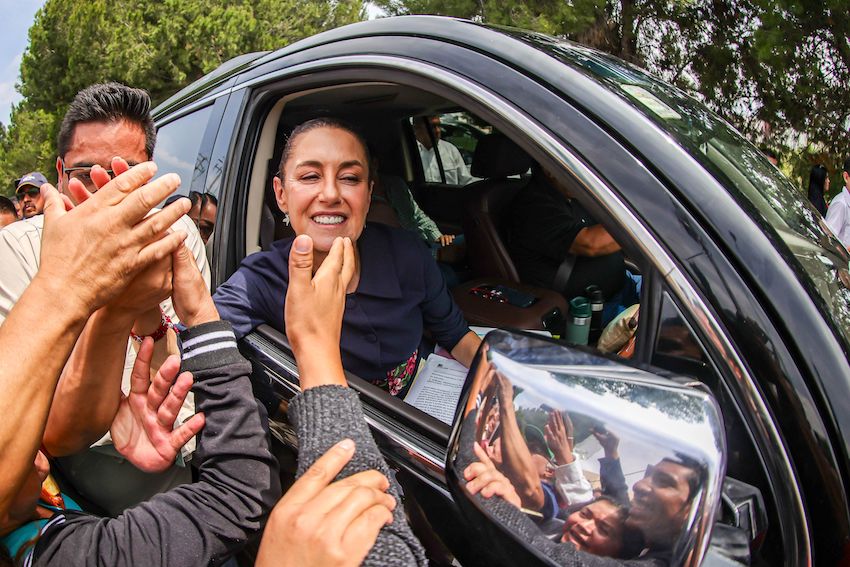 El presidente durante una visita a Saltillo, Coahuila, durante el fin de semana.