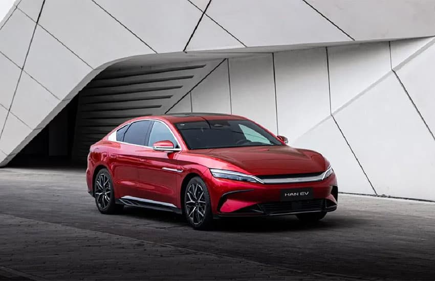 Vehículo eléctrico Byd Han