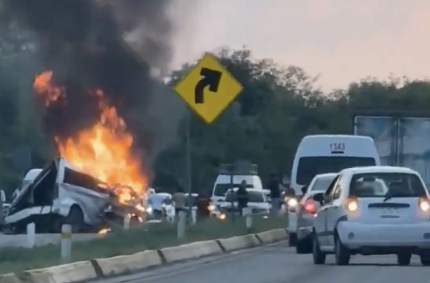 crash in Yucatán