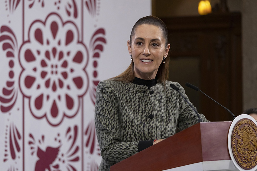 Sheinbaum en su conferencia de prensa matutina
