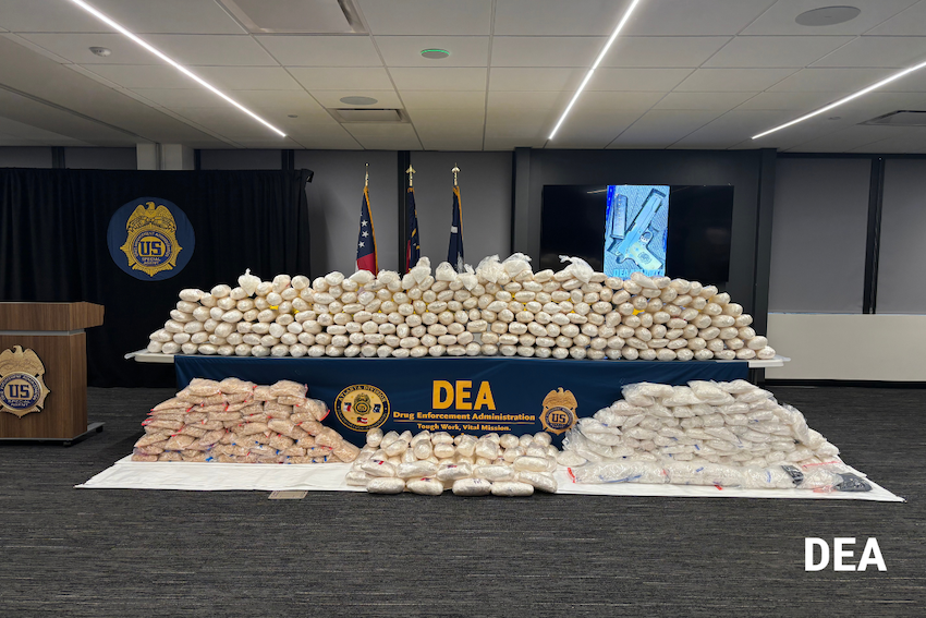 confiscated drugs