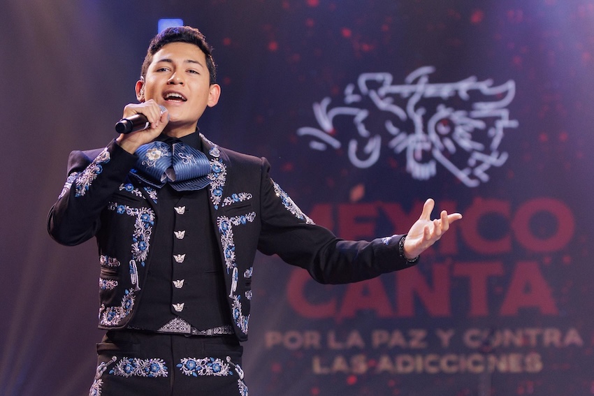 Cantante durante México Canta