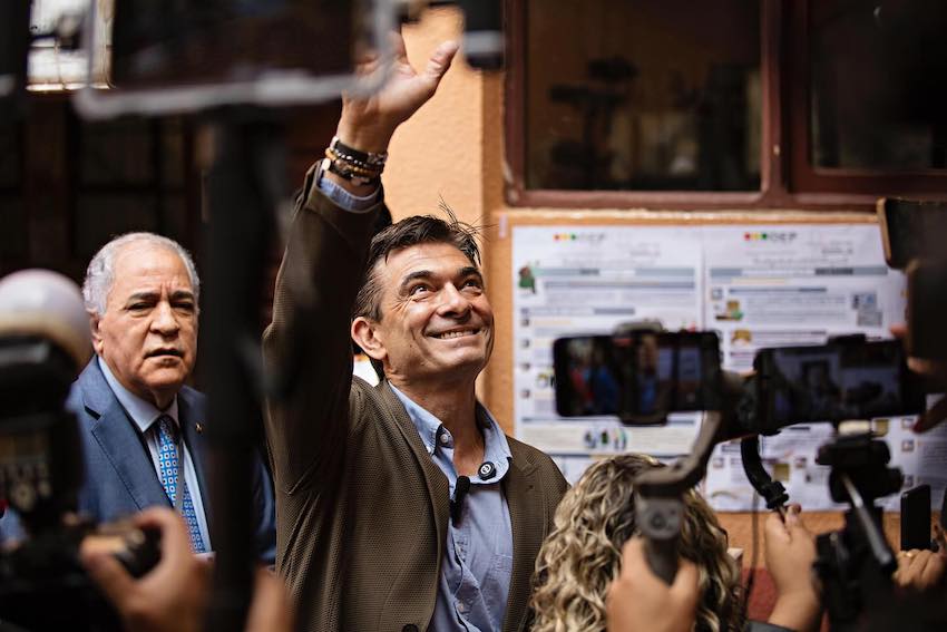 Presidente electo de Bolivia Rodrigo Paz Pereira
