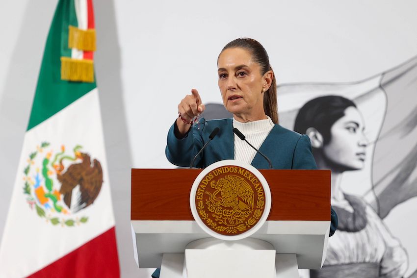 Sheinbaum Oct. 13, 2025