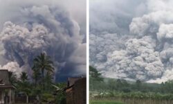 Alerta máxima por la erupción del volcán Semeru: 1.000 evacuados y decenas de excursionistas huyen en Indonesia