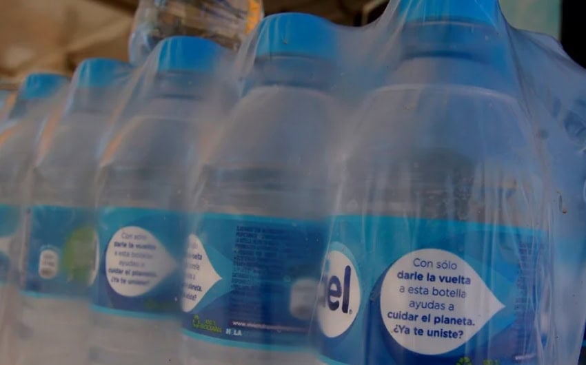 agua embotellada en México