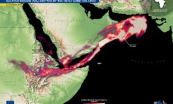 Después de 12.000 años el volcán Hayli Gubbi despierta en Etiopía: mira la poderosa erupción captada por satélites