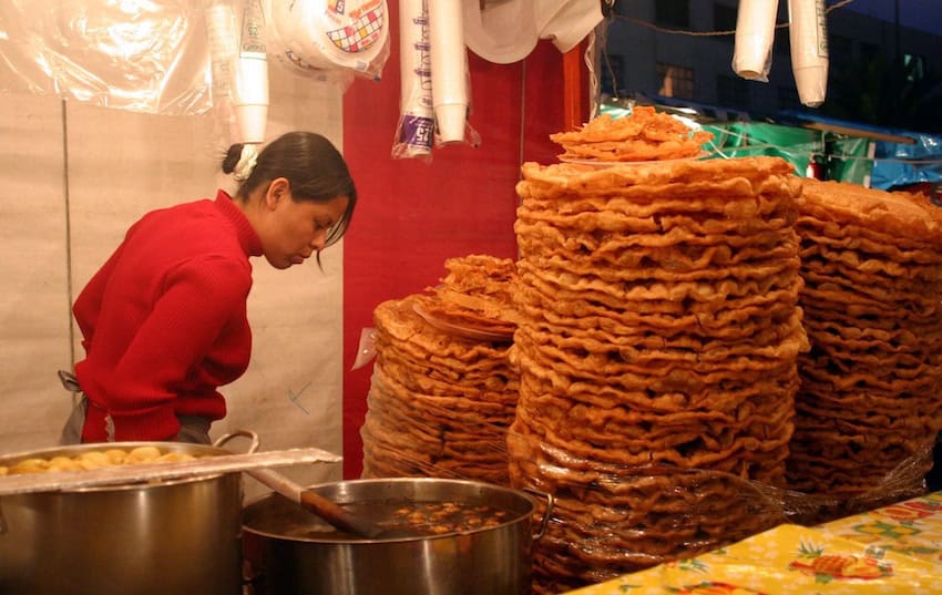 buñuelos crujientes