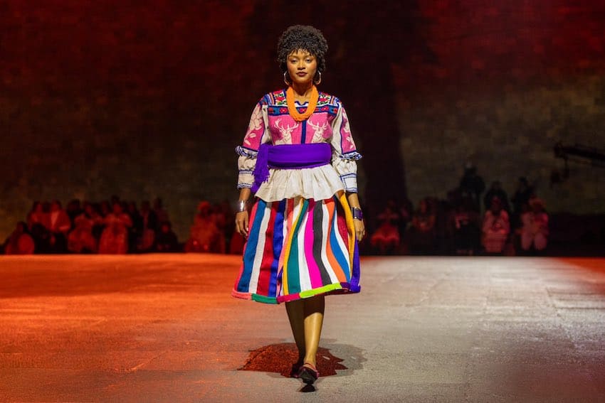 vestido tradicional mexicano