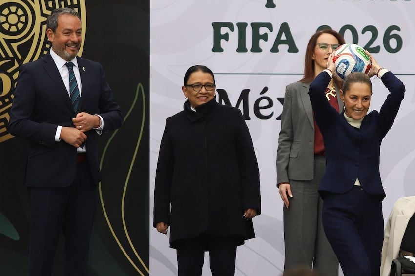 Sheinbaum presenta Copa Mundial de la FIFA