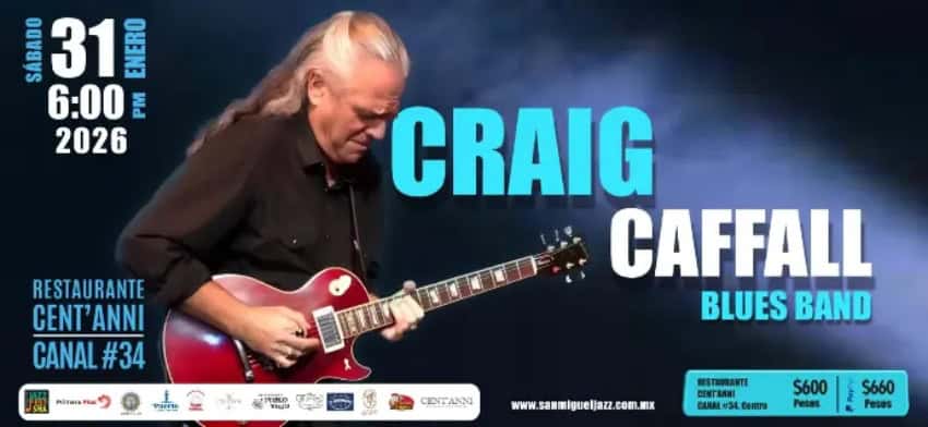 Banda de blues de Craig Caffall