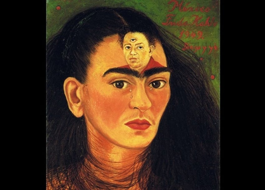 Frida Kahlo "diego y yo"