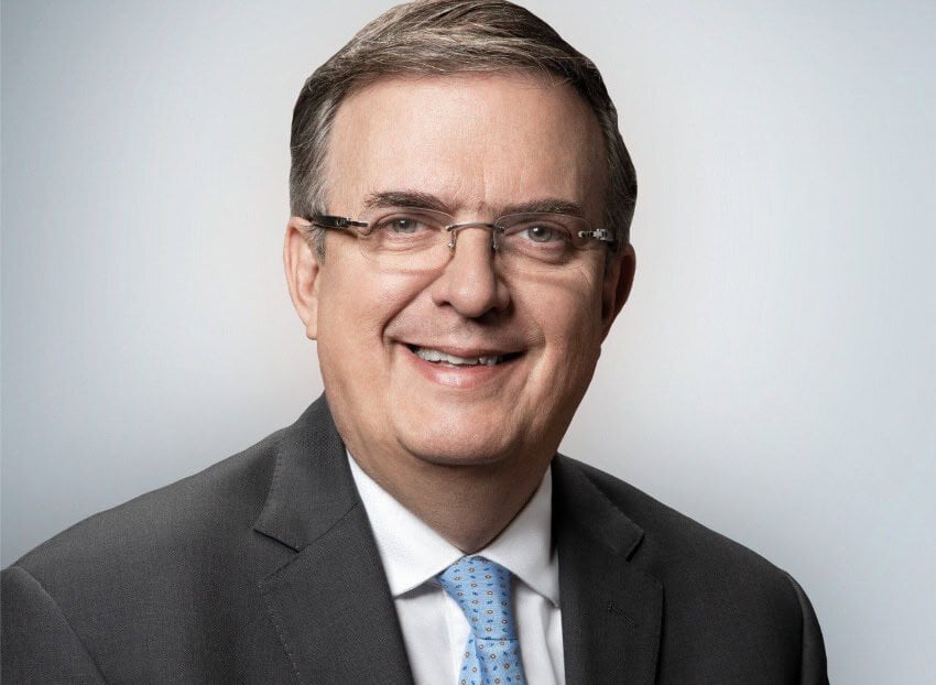El ministro de Economía de México, Marcelo Ebrard Casaubon.