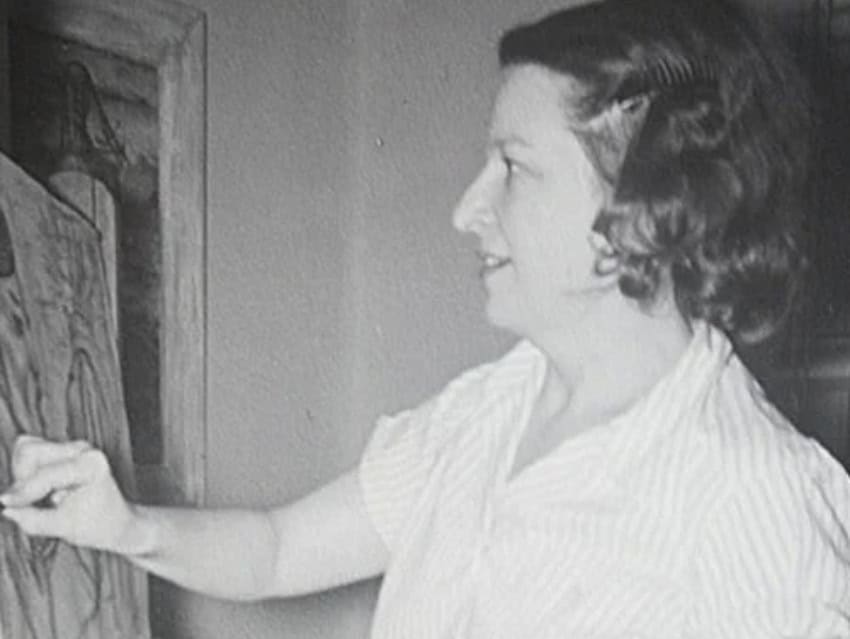 El artista canadiense Gene Byron.