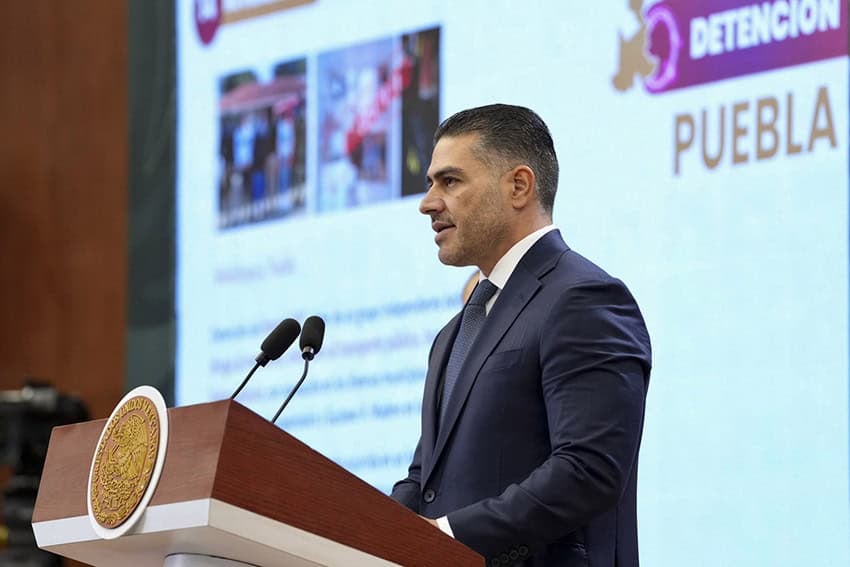 Ministro de Seguridad Omar García Harfuch