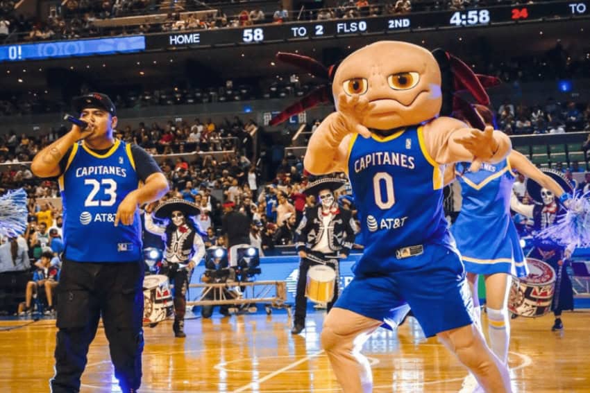 Juanjolote, la mascota de los Capitanes de la Ciudad de México