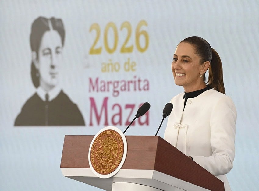Presidenta Sheinbaum en su conferencia de prensa matutina