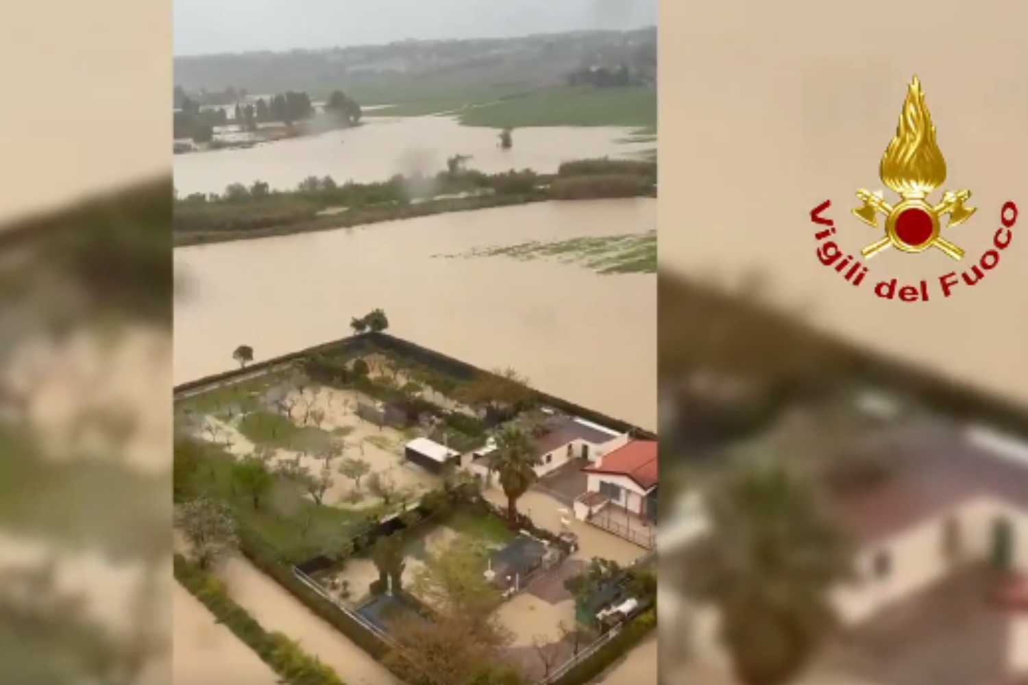 Italia bajo las garras del ciclón Erminio: nevadas, ríos desbordados e inundaciones entre Molise, Abruzzo y Puglia
