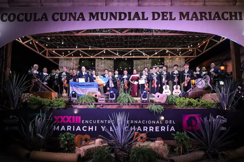 Artistas del Encuentro Internacional del Mariachi y la Charrería.