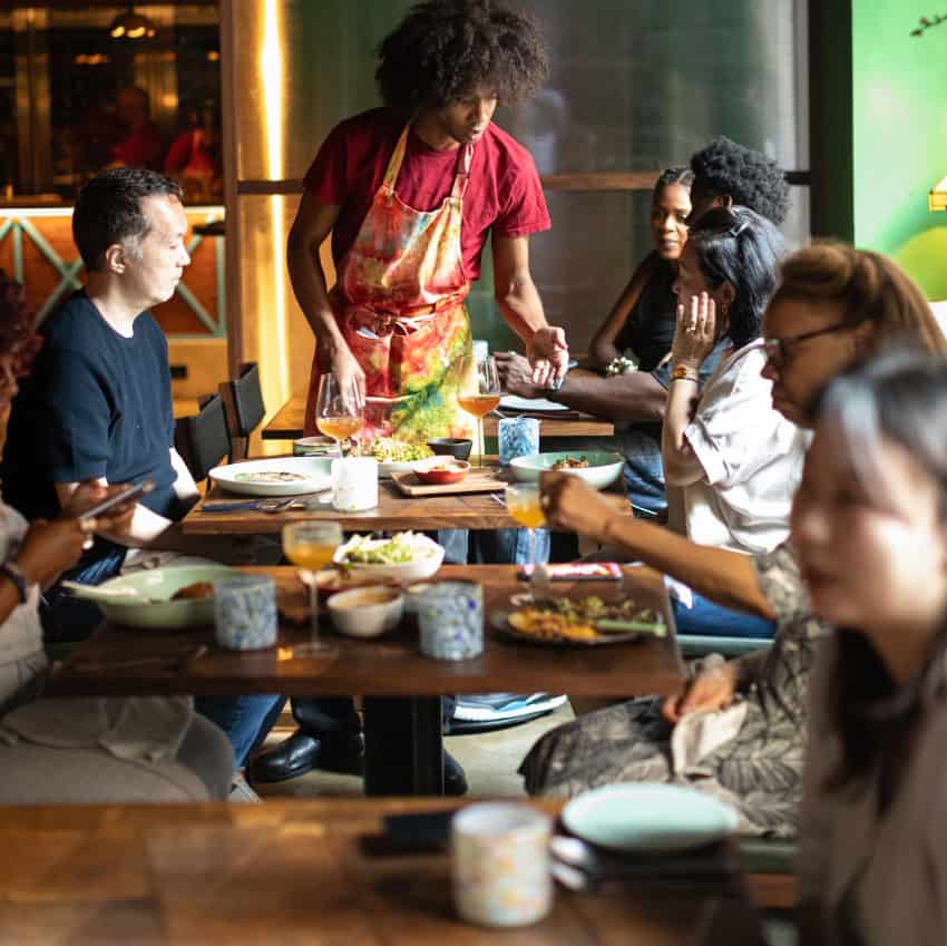 "Paga lo que puedas" cena en la Ciudad de México el 26 de agosto