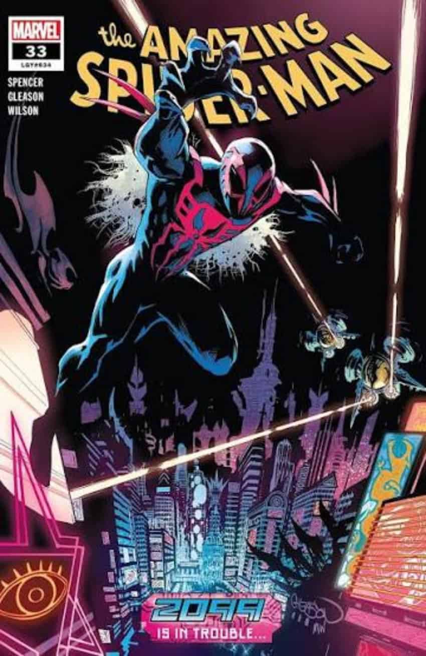 Portada del cómic Marvel Spider-Man 2099