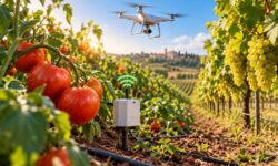 Sensores en el suelo y drones sobre tomates: así ahorran hasta un 15% de agua en Apulia