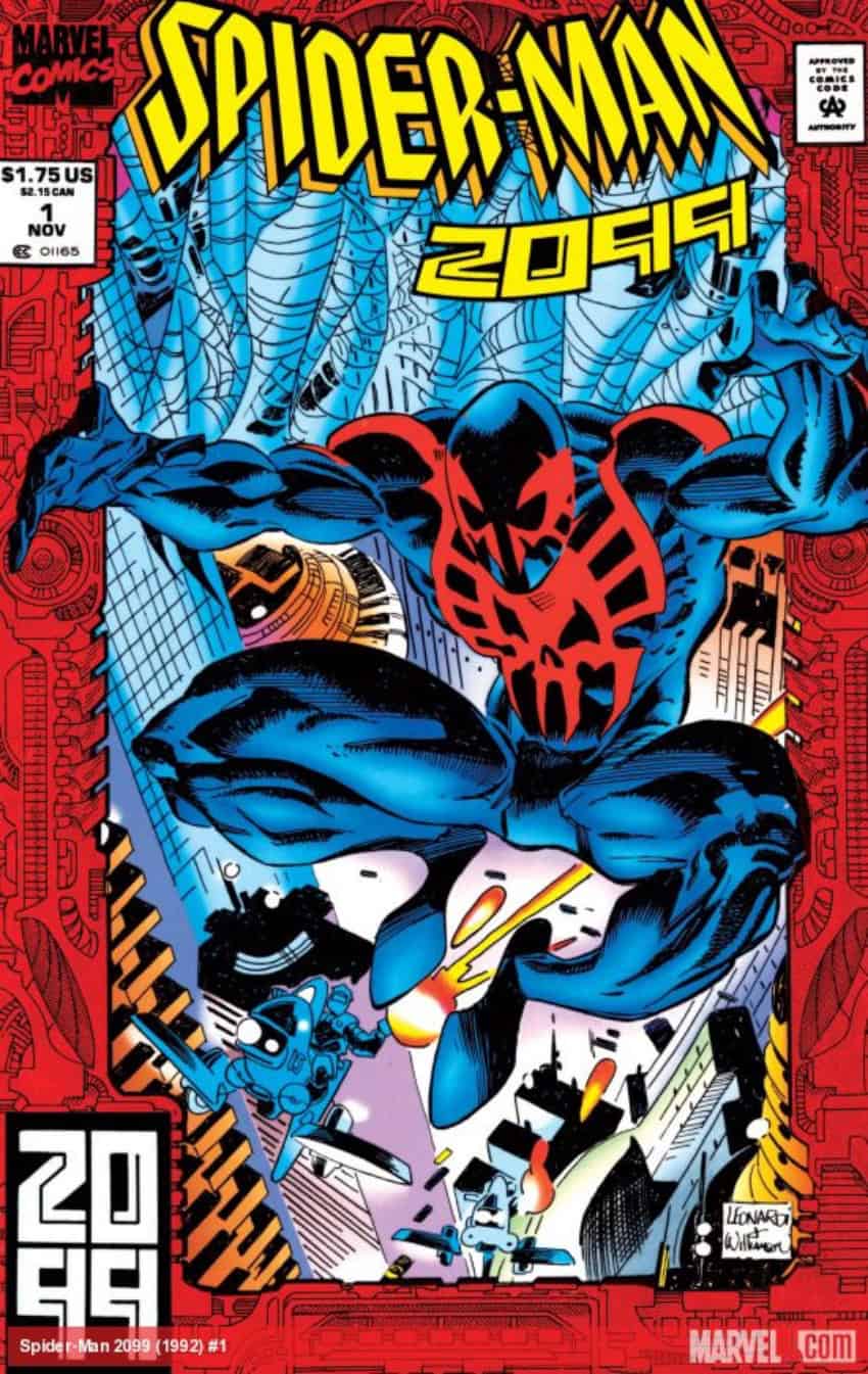 Portada del cómic Marvel Spider-Man 2099